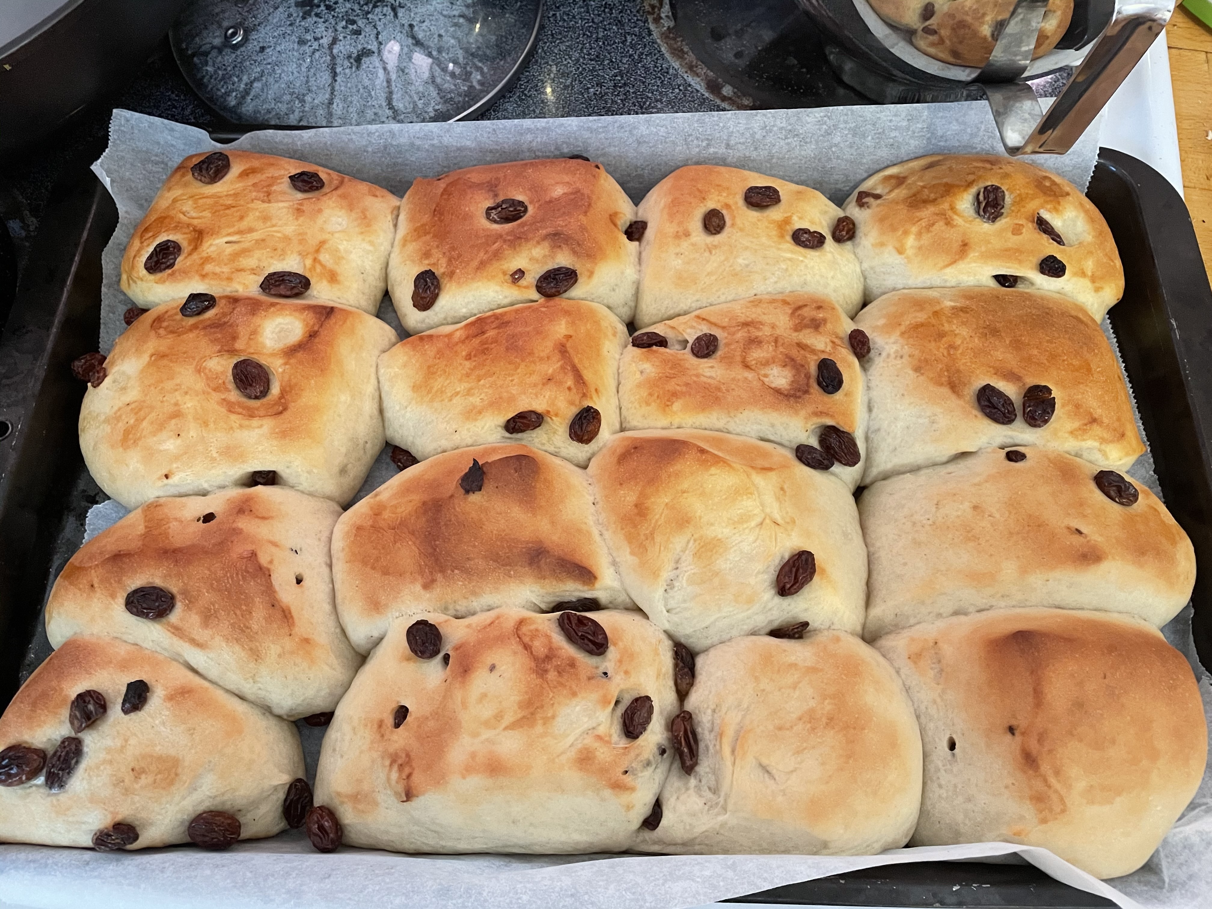 Raisin Bread Rolls